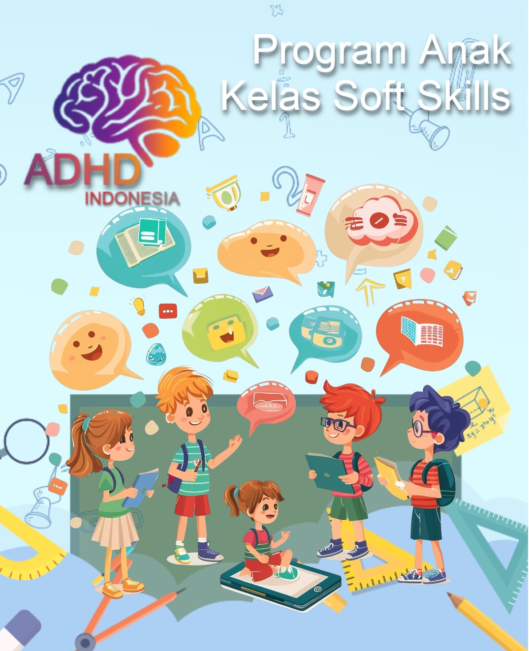 Program ADHD Indonesia Provinsi Papua Barat Daya Kelas Soft Skills Anak ADHD